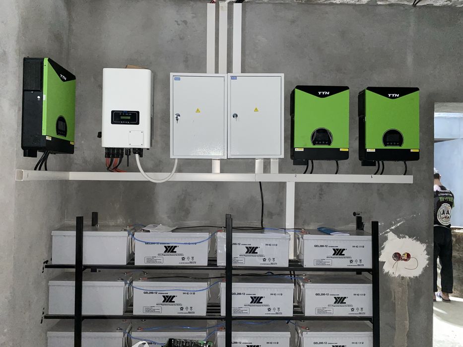 Quyosh panelari ornatamiz kafolat 25yil