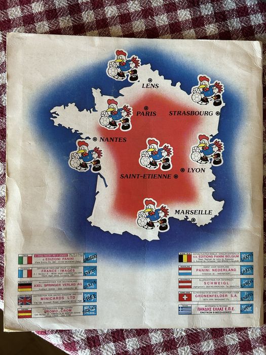 Panini Euro 1984 – колекционерска рядкост, завършен албум