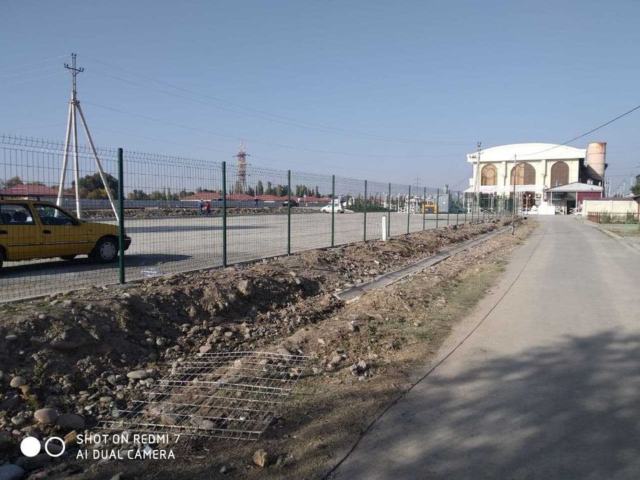 Еврозабор, сетка сполимерным покрытием