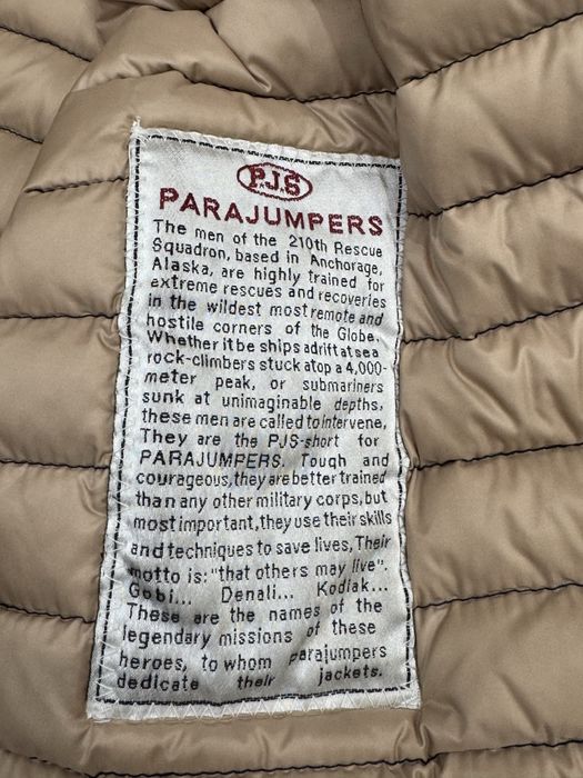 Мъжко пухено яке PARAJUMPERS. Размер М