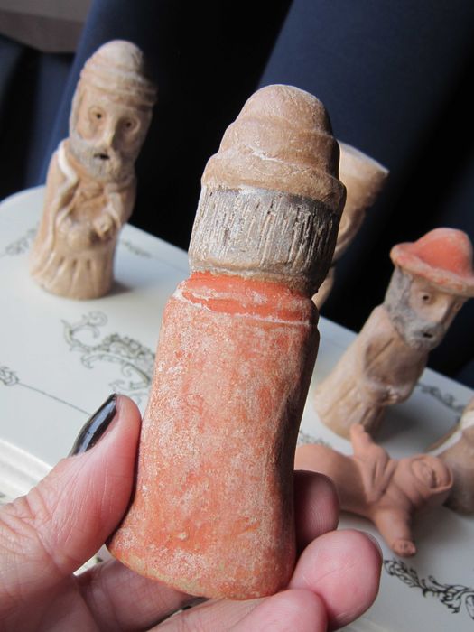 cadou rar  Peru 1950 Scena Nasterii handmade America de Sud