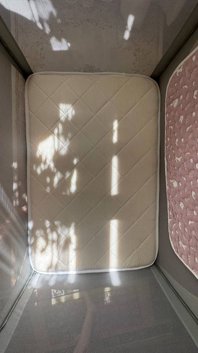 Кроватка с матрасом Joie Change & Bounce LEO