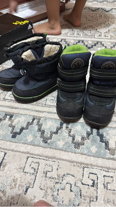 Зимние ботинки детские