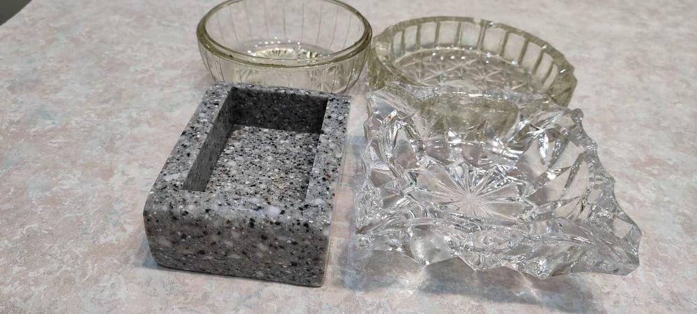 Пепельницы б/у стекло