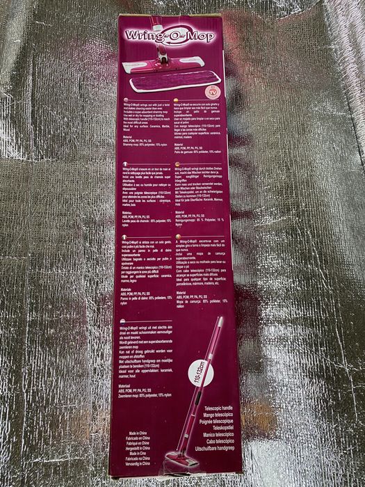 Wring-O-Mop, mop umed sau uscat
