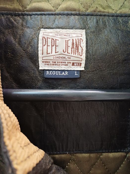 Кожанная куртка Pepe Jeans