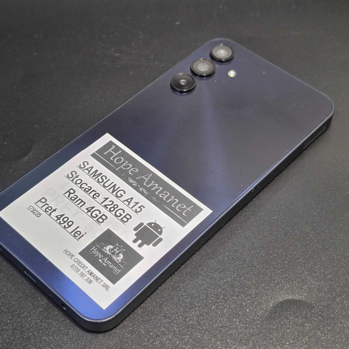 HOPE AMANET P8 Samsung A15  128 gb 4 gb ram