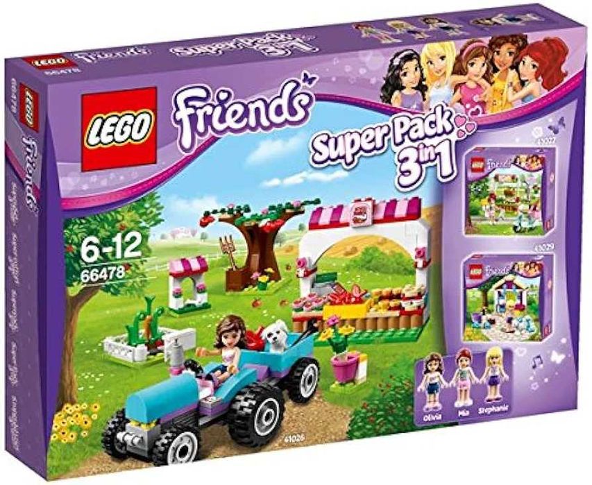 66478 FRIENDS® Super Pack 3 in 1