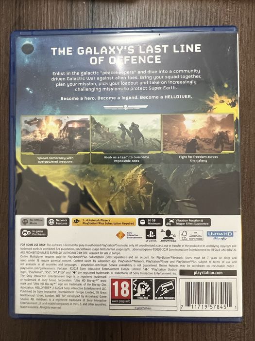 Helldivers 2 PS5
