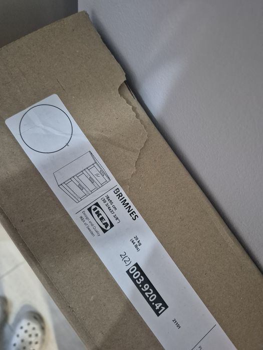 Ikea комод 2 часть brimnes без 1