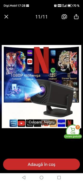 Video proiector MY 320 android