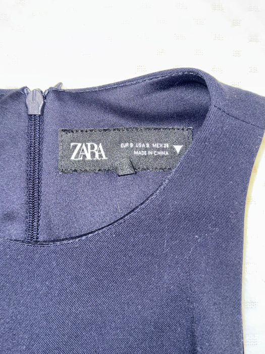 Рокля Zara тъмно синя