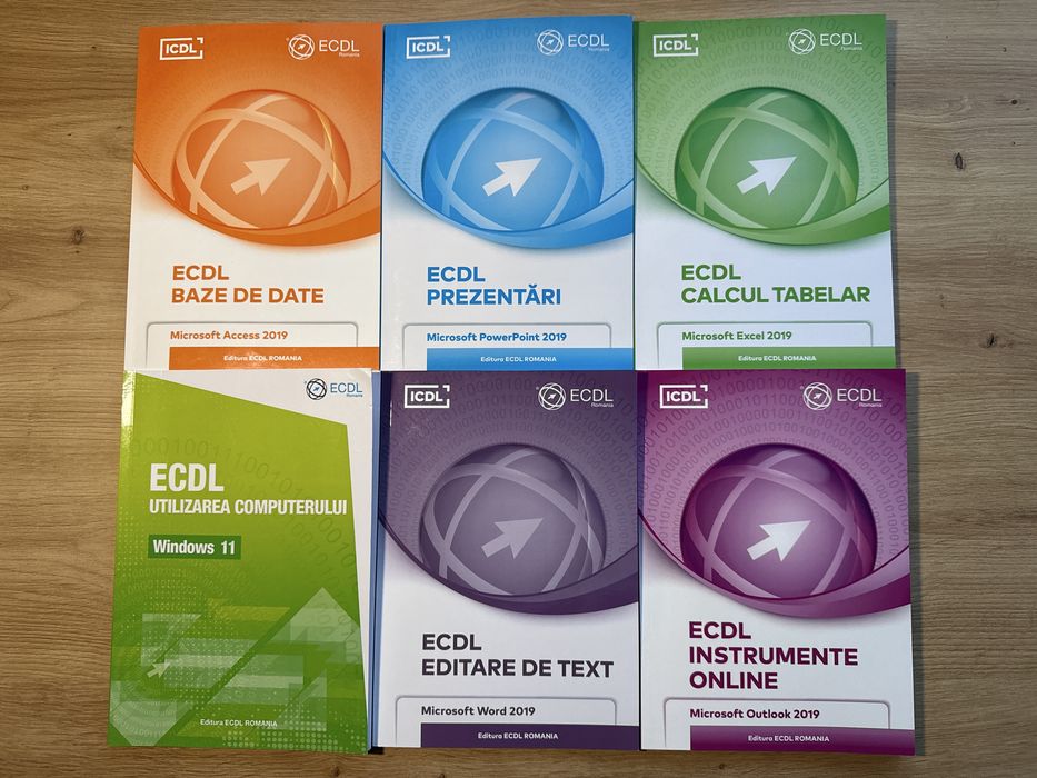 Set complet cărți ECDL