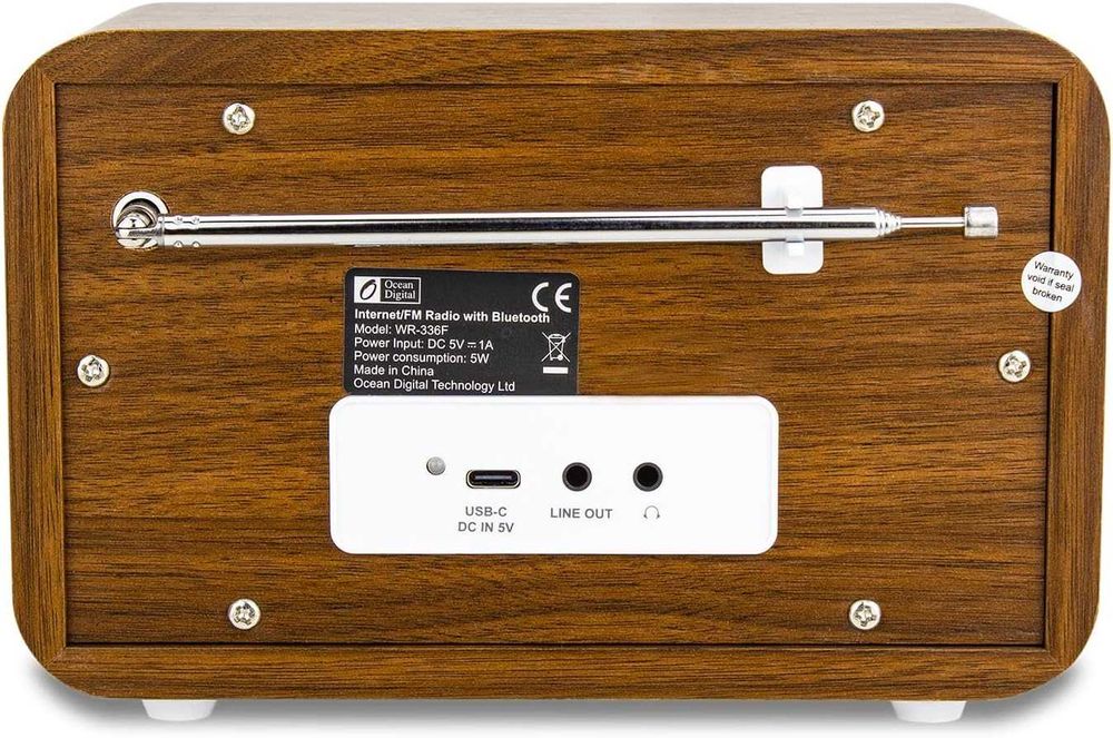 Ocean Digital WR-336F Wi-Fi интернет и FM радио,USB,Bluetooth, батерия 2000mAh