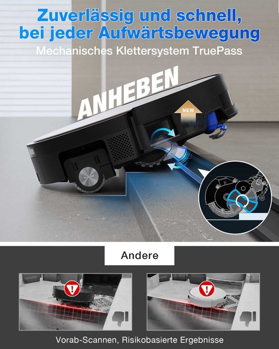 Робот прахосмукачка DEEBOT X11 OmniCyclone Ecovacs, 19500Pa