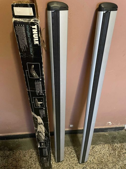 Греди и стъпки, Thule Evo Raised Rail , Thule WingBar Evo 118см