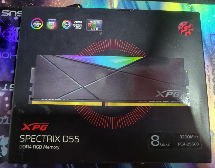 Kit 16gb DDR4 XPG Spectrix D55 3200mhz