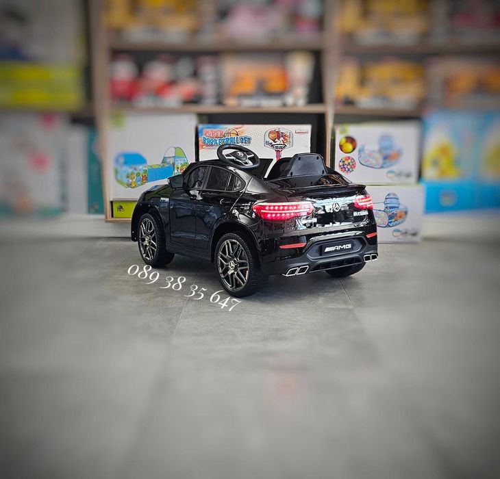 ХИТ!НОВО!Акумулаторна кола Mercedes GLC63 AMG с 12Vбатерия,меки гуми