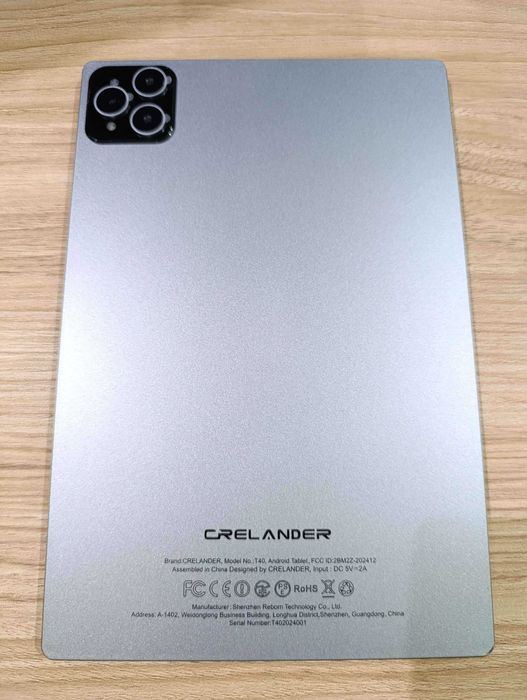 Нов андройд таблет - CRELANDER T40 10.1", Android 13, 12GB/512GB