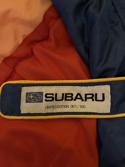 Costum raliu subaru torra original editie limitata marimea 50
