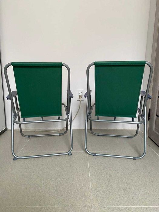 Стул складной туристический 2 штуки
