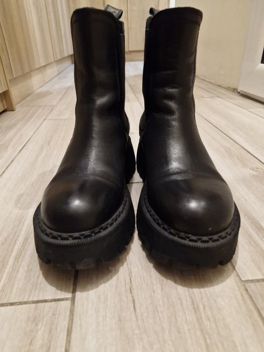 Дамски боти естествена кожа