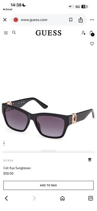 Очки guess оригинал