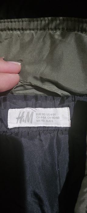 Детско яке/парка за момче 110см