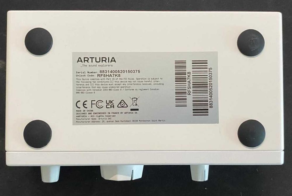 Arturia MiniFuse 1 White