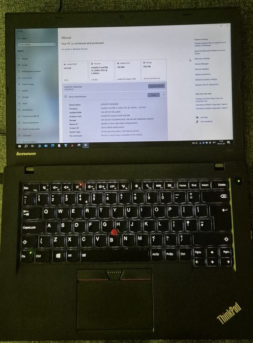 Lenovo t450 лаптоп леново