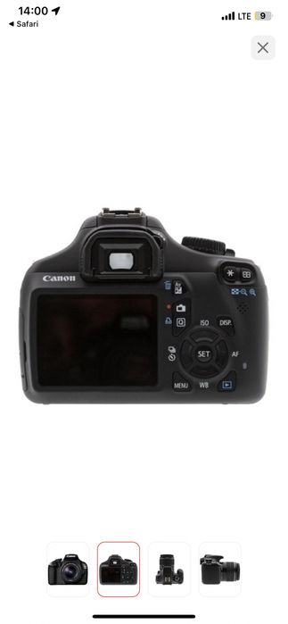 Фотоаппарат Canon 1100 d