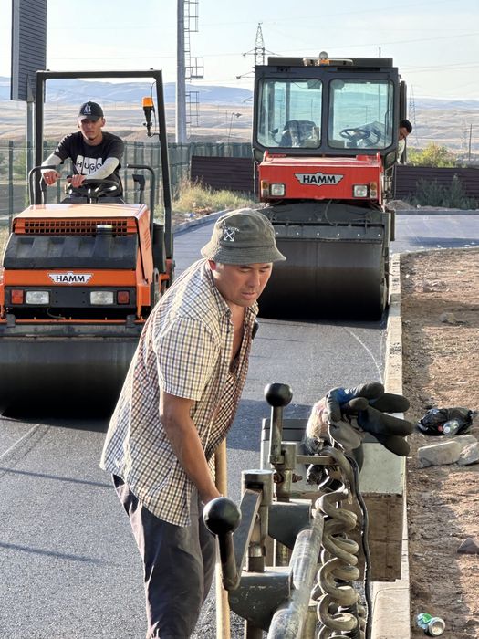 Асфальтирование Асфальт Укладка асфальта
