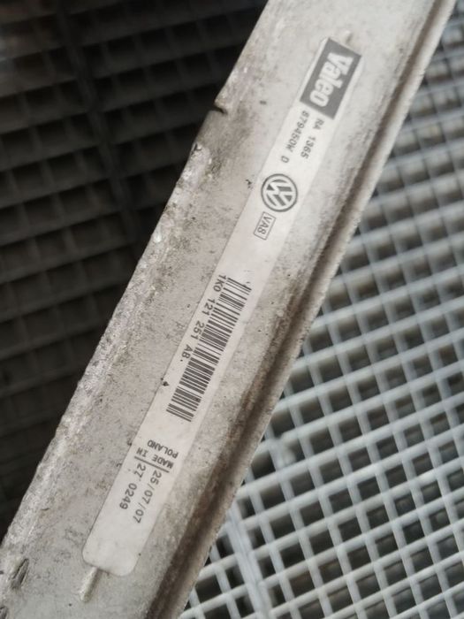 radiator apa 1.6 tdi 1.9 tdi 2.0tdi  vw golf 5 1k audi a3 8p seat leon skoda octavia 2 1k0121251ab