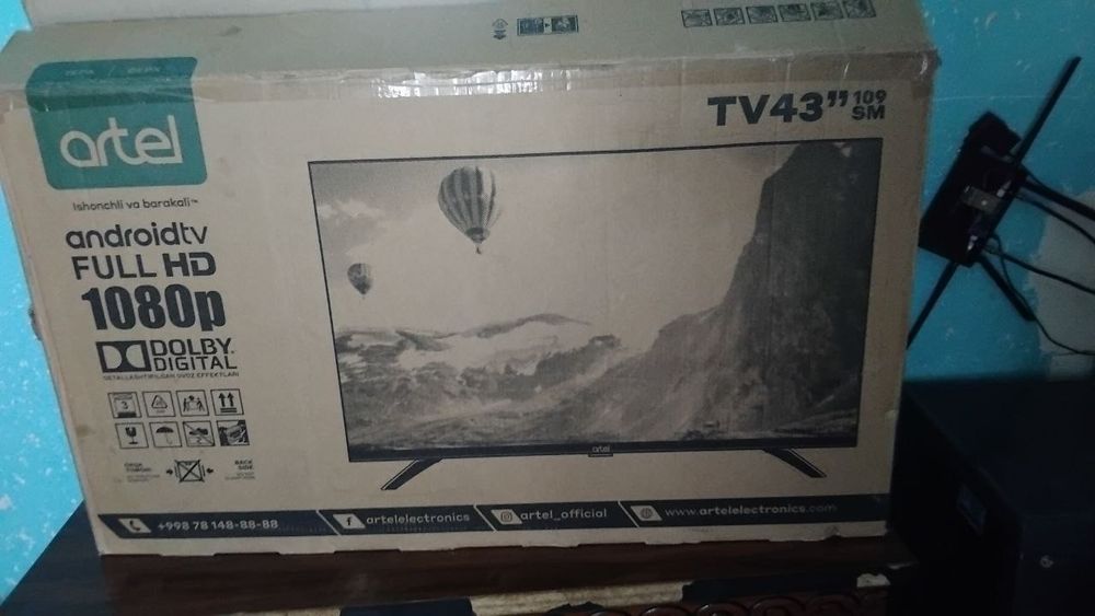 LG kir moshina Artel televezor