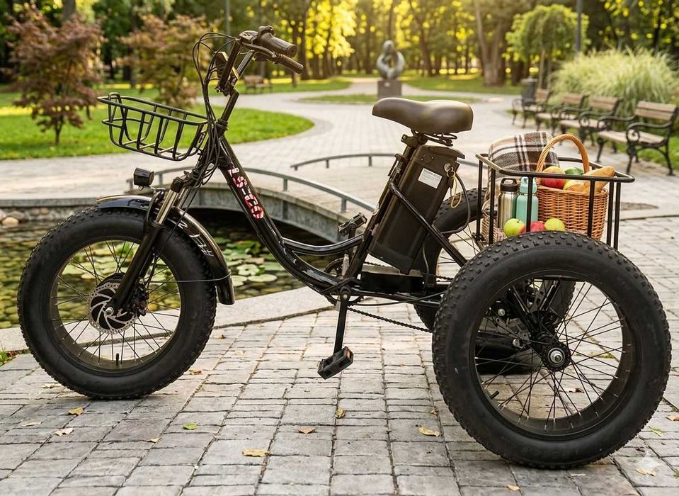 Велосипед Электро-Трёхколёсный TRON LS-GO 720