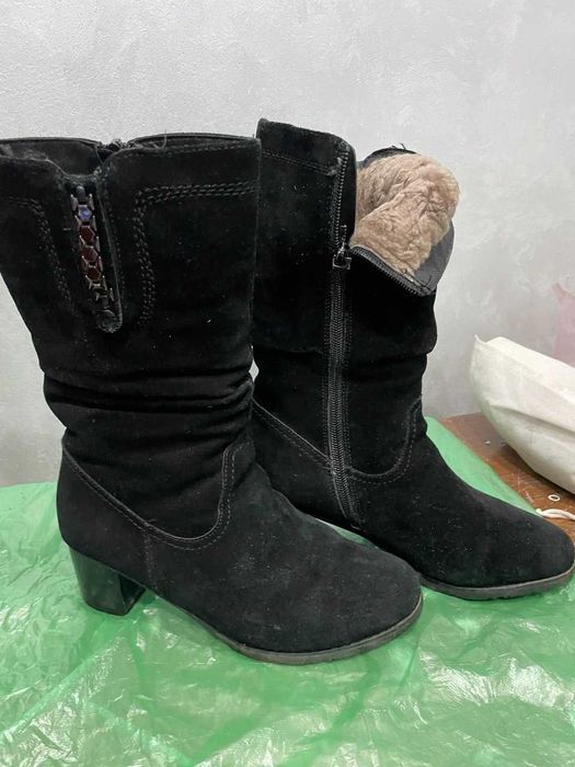 зимние женские сапоги
