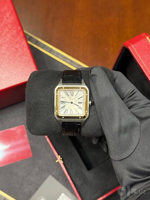 NEW Cartier Santos de Cartier Santos-Dumont XL Hand-Wind