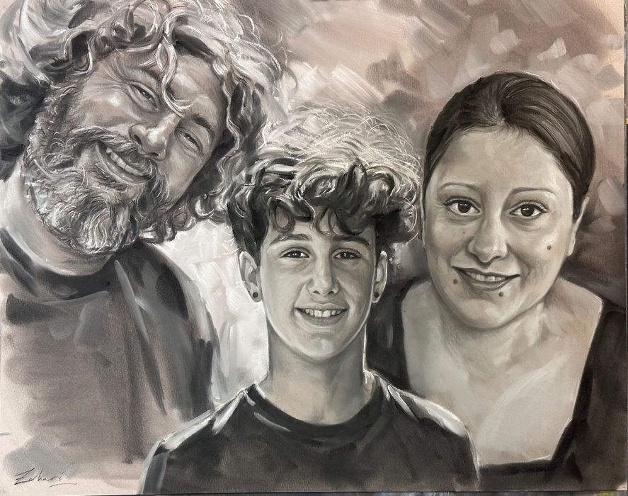 Професионални портрети, карикатури и картини по поръчка от Zahart