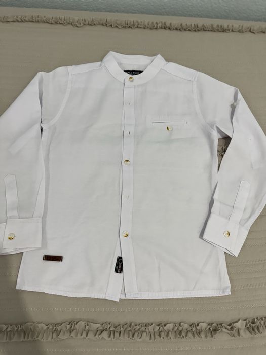 Бяла риза за момче
