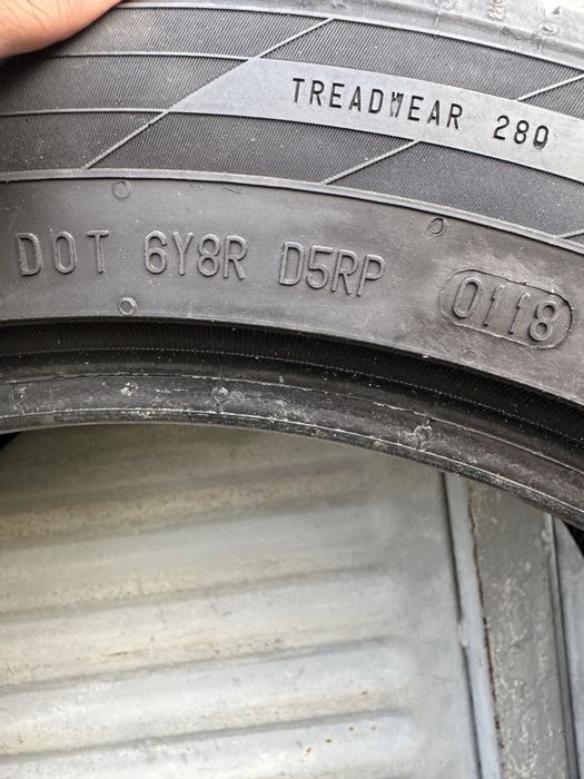 245/45/17 Continental Contisport contact 5 dot 0118