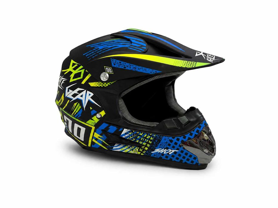 Cască Enduro moto cross adulți – mărimea L, model sport, protecție avansată