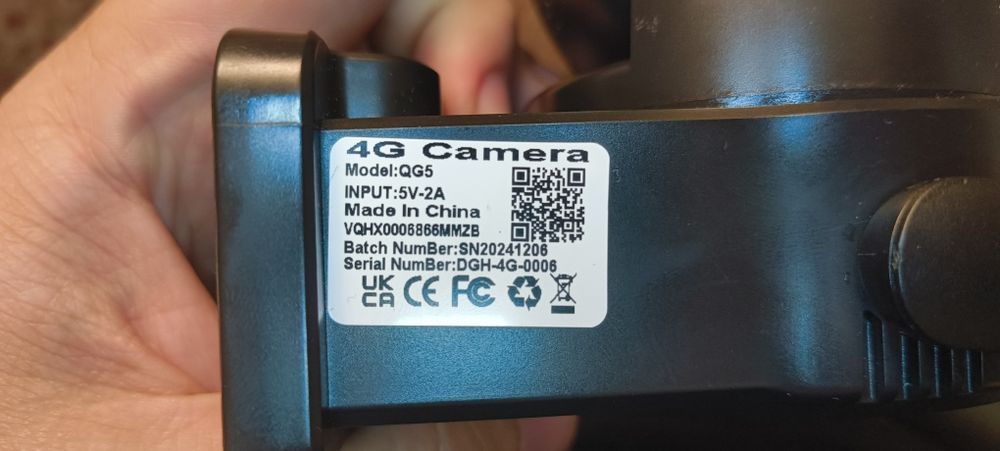 4G соларна камера