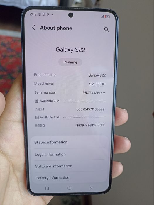 Samsung S22 128GB
