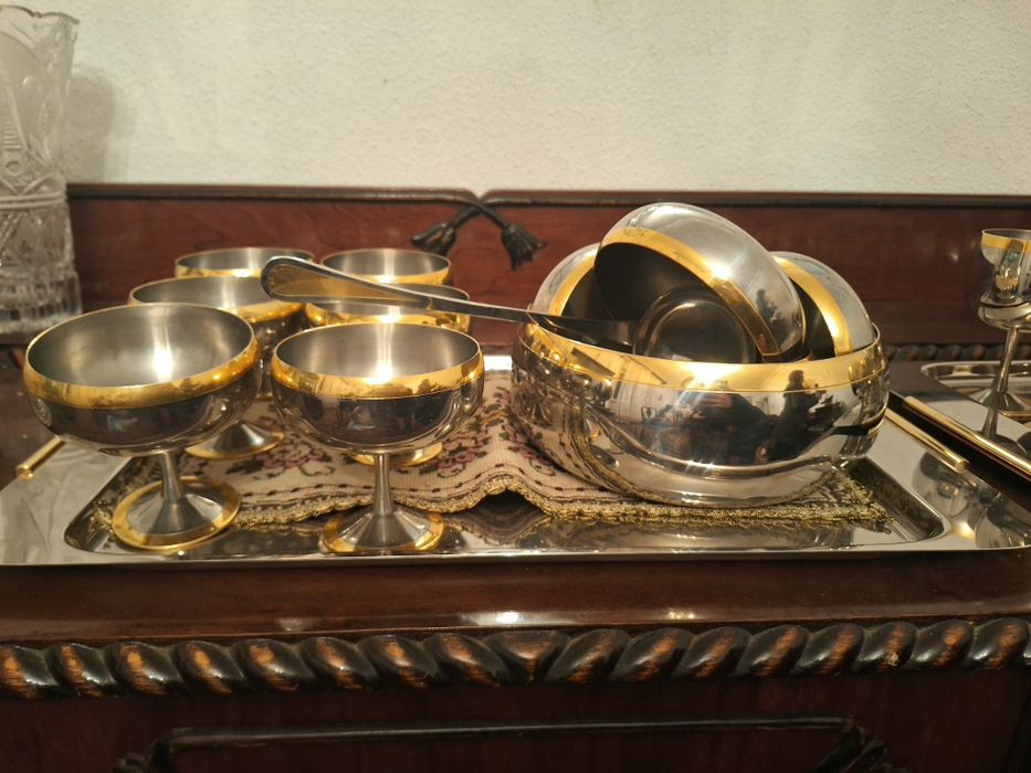 Set Zepter Baron 6 persoane inox aurit 24karate