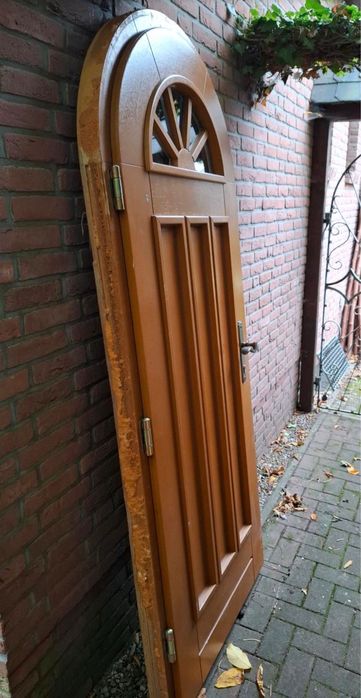 USA INTRARE CASA LEMN boltita geam termopan H 208 x L 89 Germania