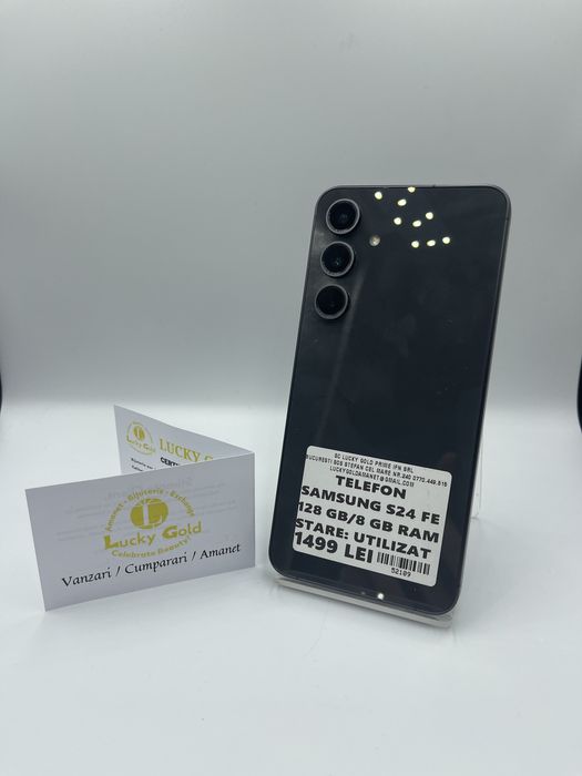 Samsung S24 FE 128GB / 8GB RAM FACTURA/GARANTIE #52109