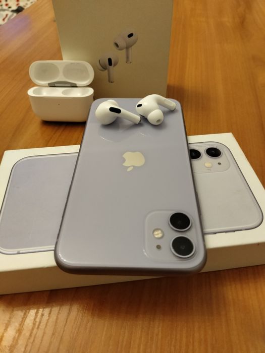 iPhone 11..+науш