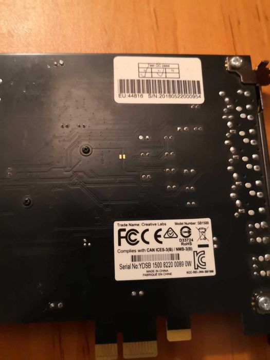 Звукова карта Creative Sound Core3D sb1500