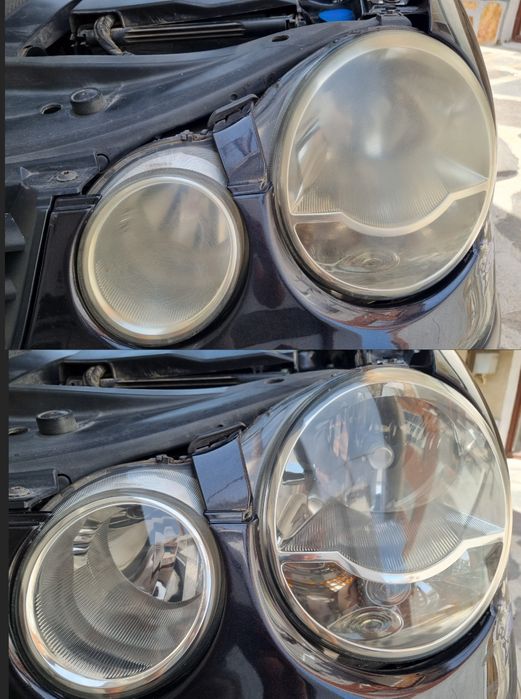 !! 25€  !! Химично полиране на фарове на адрес