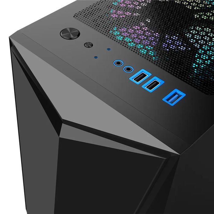 Корпус компьютерный 1stplayer DK-03 Black